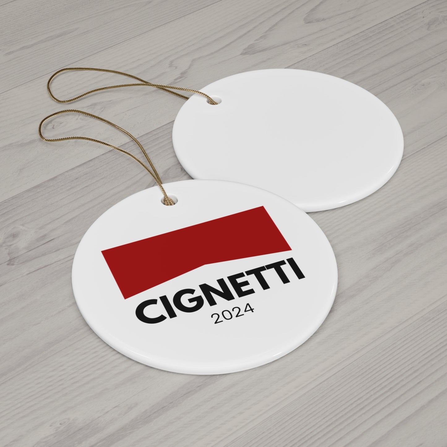 INDIANA UNIVERSITY | CIGNETTI 2024 | Ceramic Ornament