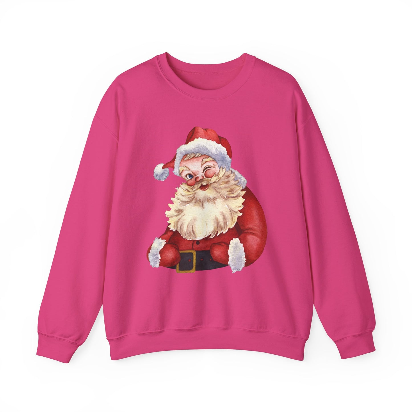 Antique Santa Christmas Unisex Heavy Blend™ Crewneck Sweatshirt