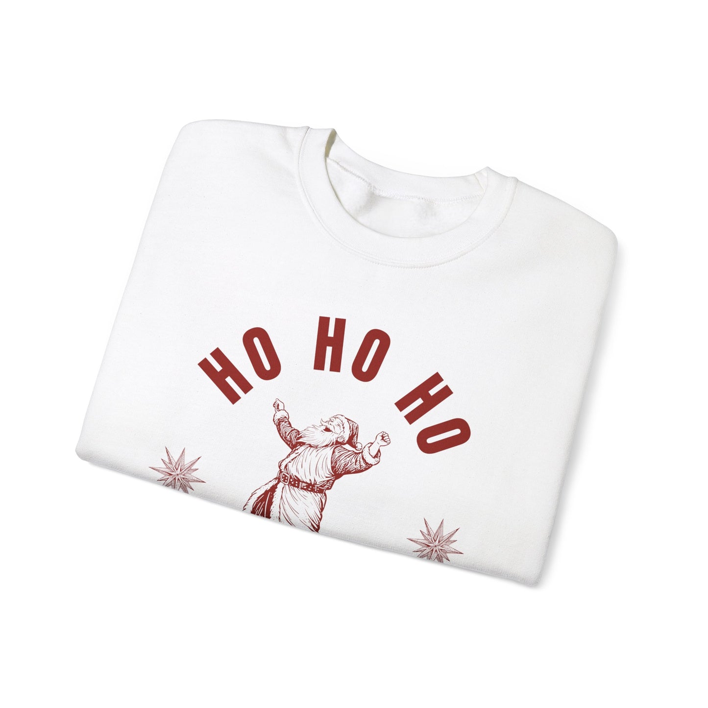 Funny Christmas | Santa | Ho Ho Ho | Unisex Heavy Blend™ Crewneck Sweatshirt