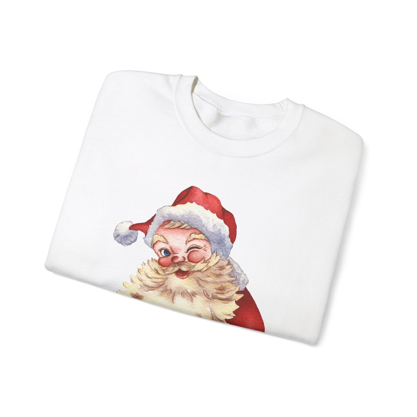 Antique Santa Christmas Unisex Heavy Blend™ Crewneck Sweatshirt