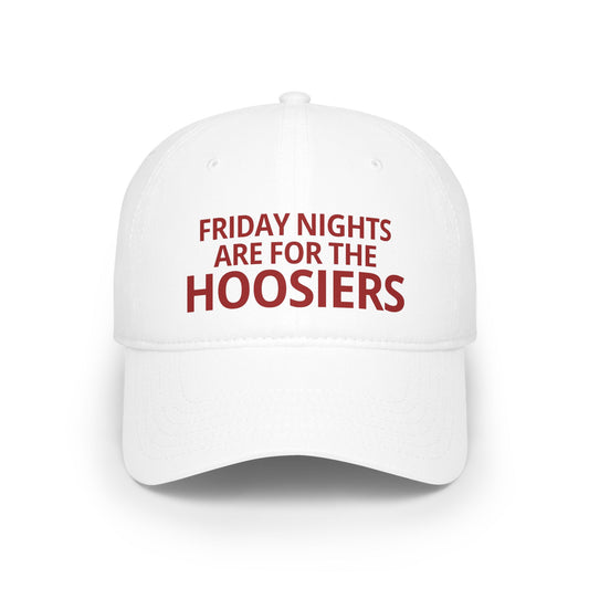 FRIDAY NIGHTS ARE FOR THE HOOSIERS | IU FOOTBALL | Indiana vs Notre Dame | HOOSIERS Low Profile Baseball Cap