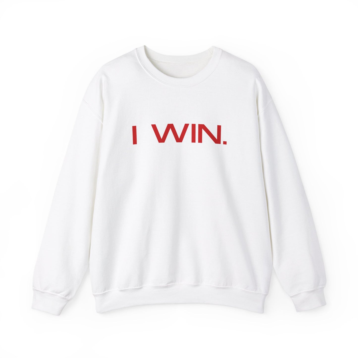 I WIN - GOOGLE ME Cignetti Indiana Hoosiers Football IU Football Crewneck in White