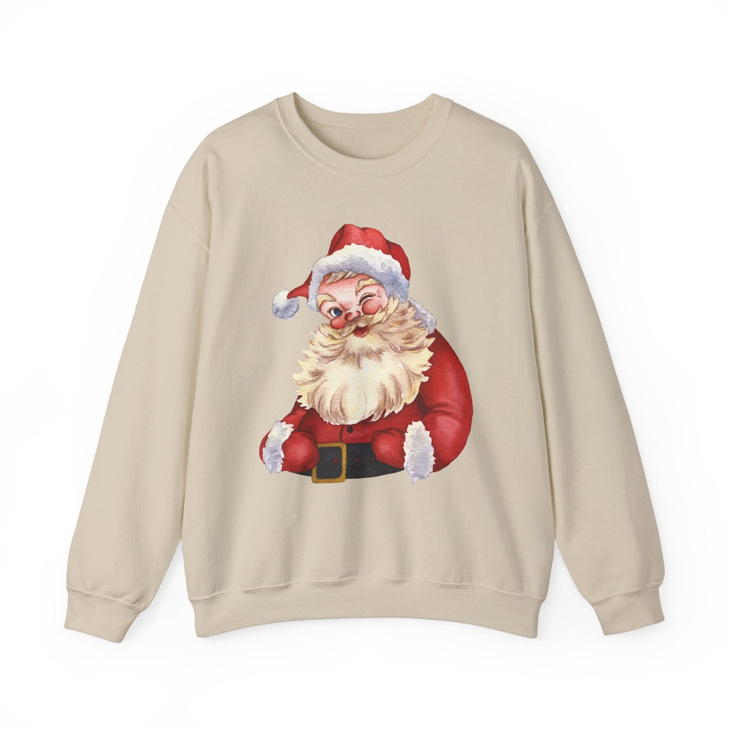 Antique Santa Christmas Unisex Heavy Blend™ Crewneck Sweatshirt