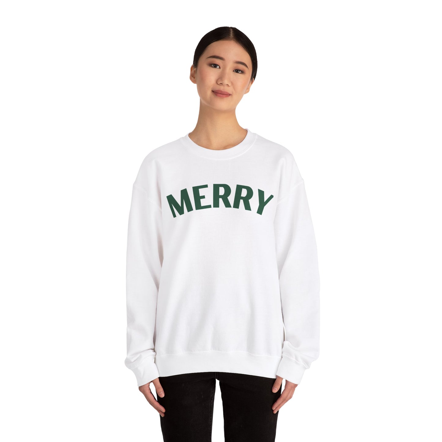 MERRY Christmas Unisex Heavy Blend™ Crewneck Sweatshirt