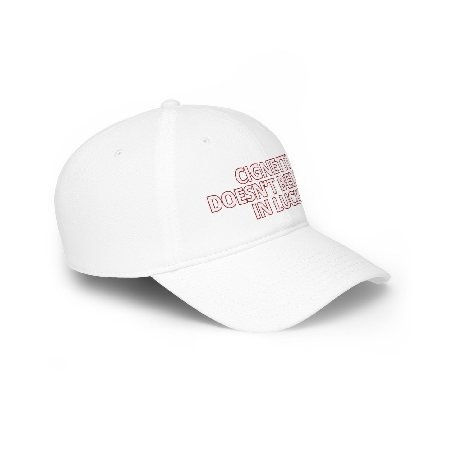 CIGNETTI DOESN'T BELIEVE IN LUCK |  IU FOOTBALL | Indiana vs Notre Dame | HOOSIERS Low Profile Baseball Cap