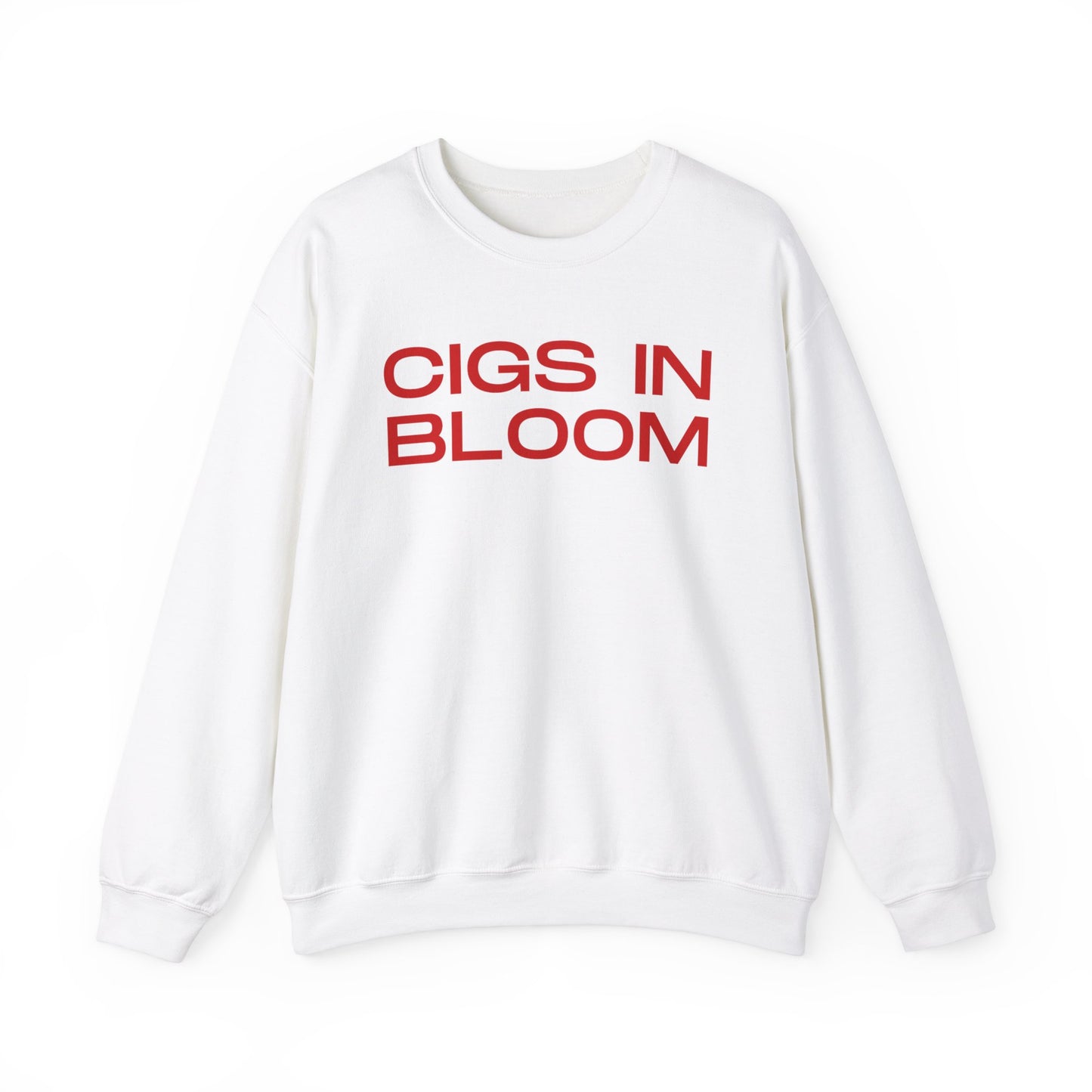 CIGS IN BLOOM - I WIN - GOOGLE ME Cignetti Indiana Hoosiers Football IU Football Crewneck in White