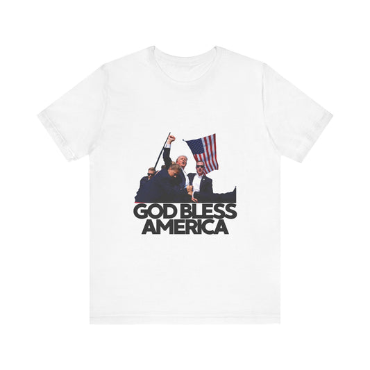 TRUMP "FIGHT" WOMEN'S TEE, MAGA, MAKE AMERICA GREAT AGAIN